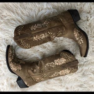 Brown western boots Lane Boots